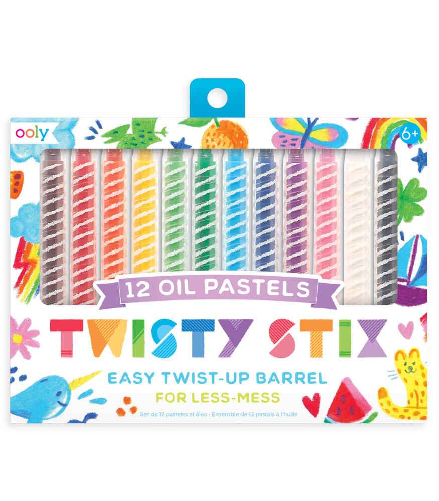 Ooly%20Twisty%20Stix%2012li%20Yağlı%20Pastel%20Boya