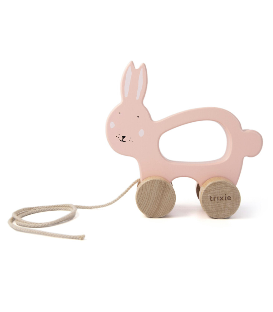 Trixie%20-%20Mrs.%20Rabbit%20Wooden%20Pull%20Along%20Toy%20-%20Ahşap%20İpli%20Araba