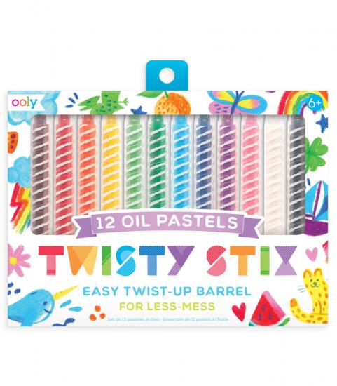 Ooly Twisty Stix 12li Yağlı Pastel Boya