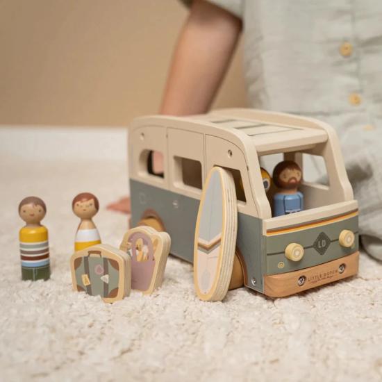 Little Dutch - Ahşap Vintage Karavan