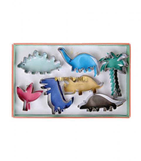 Meri Meri - Dino Cookie Cutters - DinozorKurabiye Kalıbı