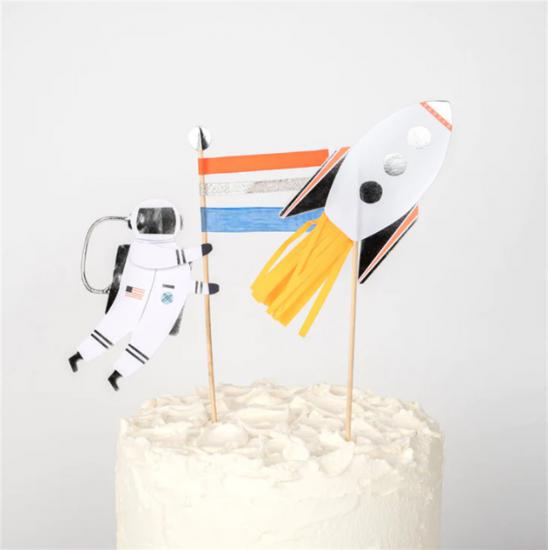 Meri Meri - Space Cake Topper - UzayPasta Süsü