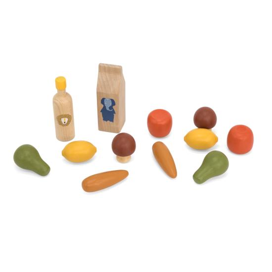 Trixie - Wooden Groceries Set - Ahşap Market Seti 